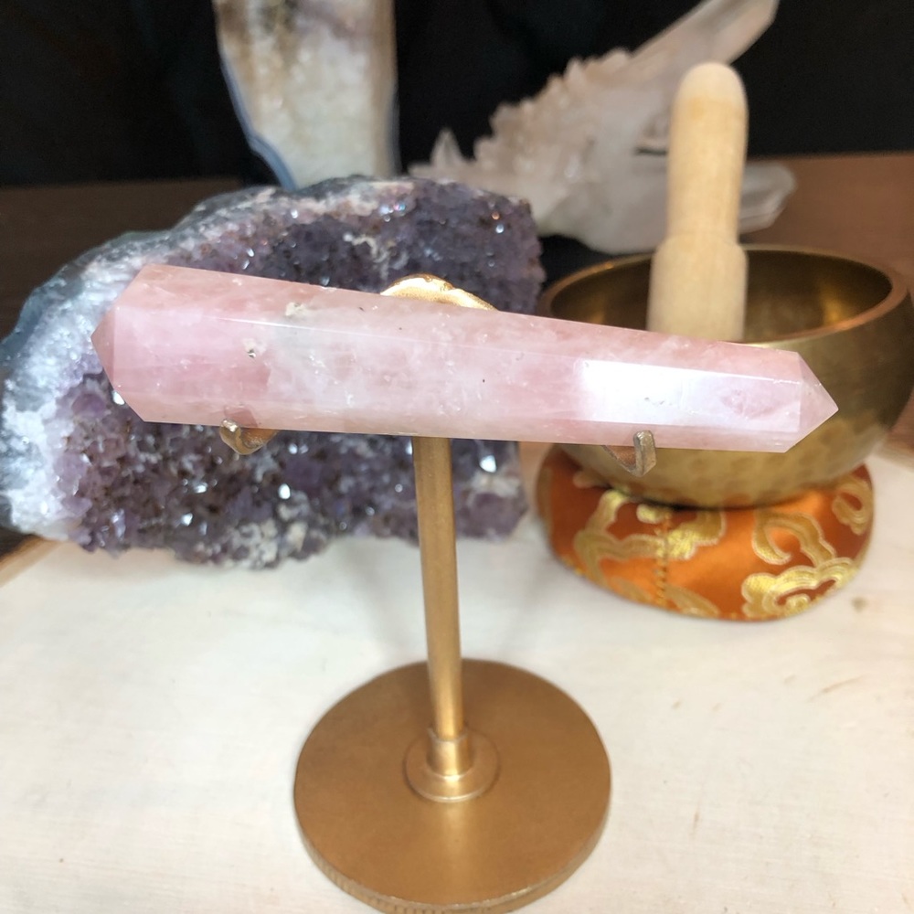Gorgeous Rose Quartz Wand